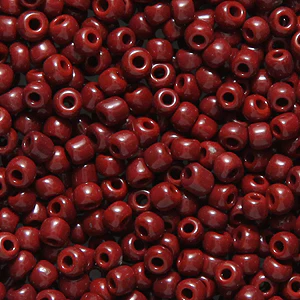 9EP148: Vintage French Opaque Mahogany 9/0 250GM - Image 2