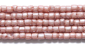 9SC392-A1R: CZ Seed Bead 3-cut Terra Sfinx Rose 9/0-1HK