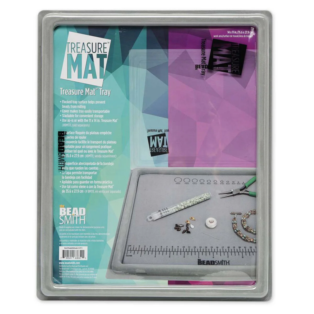 BMT11: Bead Mat Tray w/cover 11x14inches fits BMNS-14 - Image 3