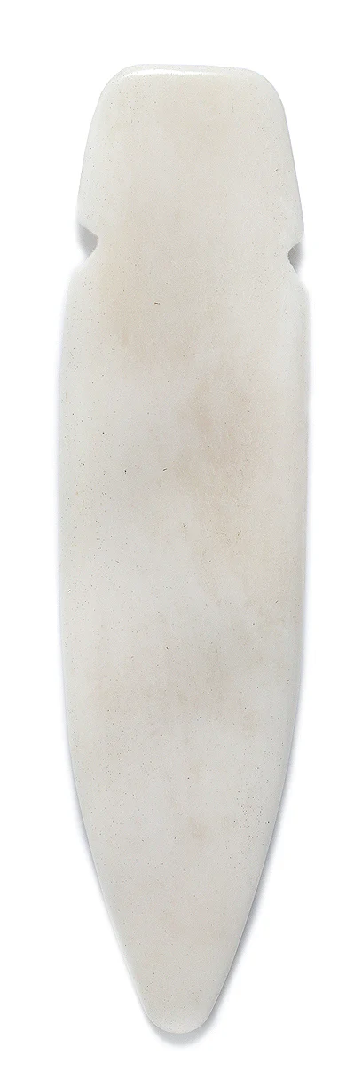 BN293-100: Bone Spear Head 25x100 Millimeter Average 1 Piece