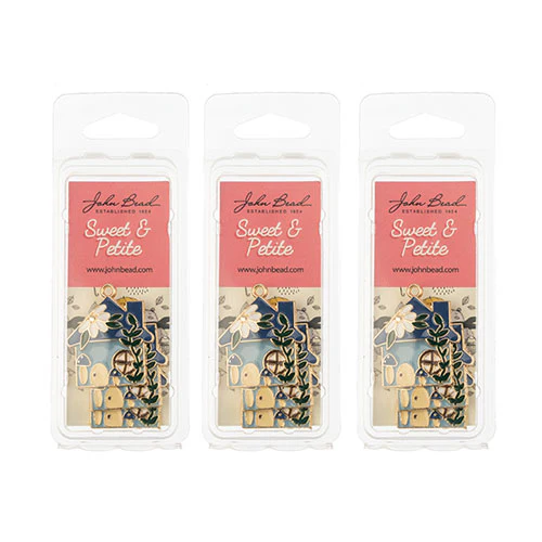 DZ0467-005: Zinc Charm 29x24mm Blue House 3PPK - Image 3