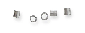 FI163-SBULK: Crimp Tube Silver Plate 2mm - .5OZ - Image 2
