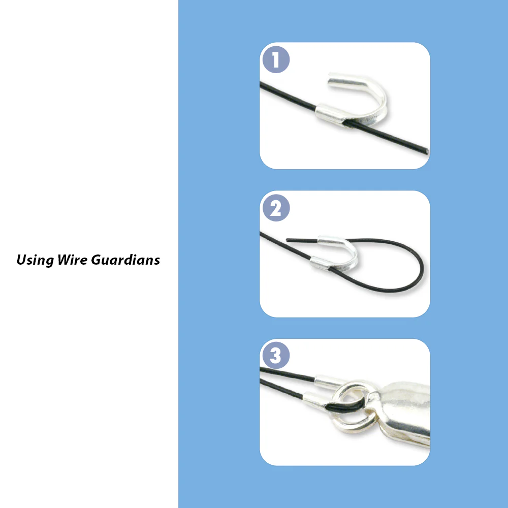 FI174-GP: Wire Guardians GLD PLT .022 ID - 1 Gross(144pcs) - Image 2