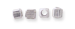ME26-NS: Smooth Square Nickel Silver 4mm-144PC