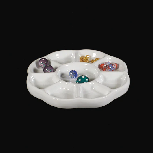 MS59: Ceramic Bead Tray 8 Section 5.5inch 1EA - Image 3