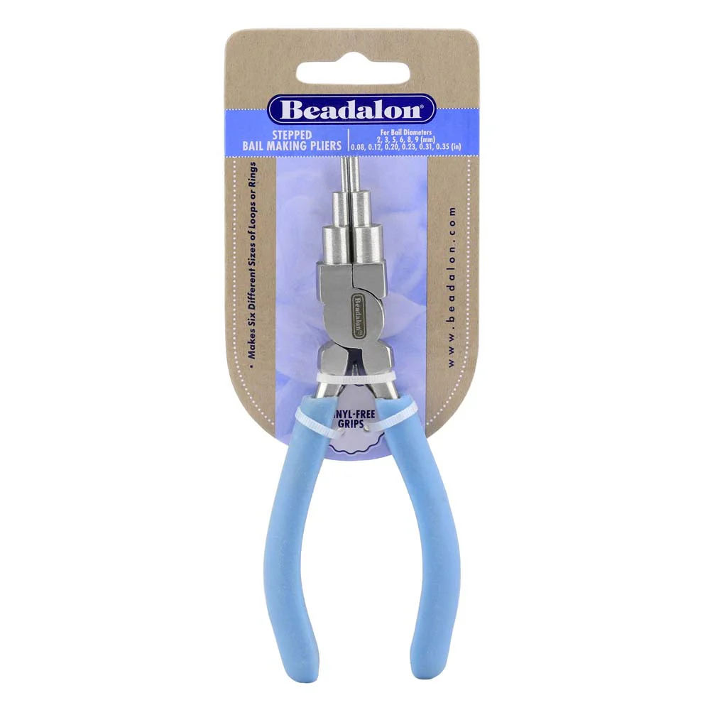 TL201A-740: Beadalon Stepped Bail Pliers 9,8,7,6,5,3,2mm - Image 2