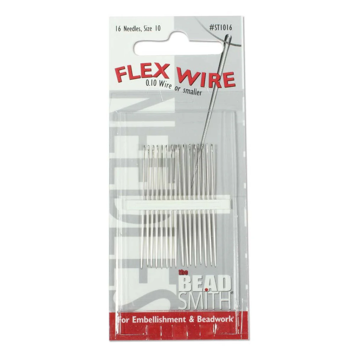 ST1016: Beading Needle For Flex wire Size #10 - 16PPK - Image 2